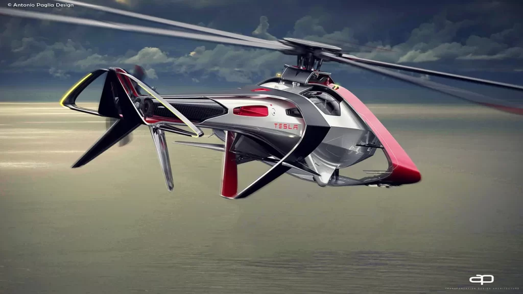 Tesla Helicopter Model-H